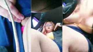Bokep live nyetir mobil sambil omek squirt